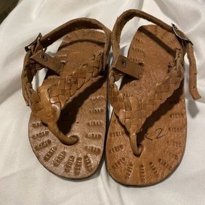 New Leather Sandals Size 4-5